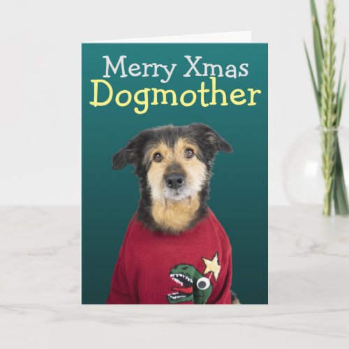 Custom Christmas card from your dog