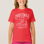 Custom Christmas Crew Matching Family Group T-Shirt<br><div class="desc">Celebrate family fun with this Custom Christmas Crew Family Matching Group T-shirt with name! Perfect for Christmas,  family reunions,  or matching cousin outfits. Perfect for family gatherings,  cousin crew,  holiday parties,  and group matching outfits. A personalized Christmas tee everyone will love!</div>