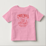 Custom Christmas Crew Matching Family Group Toddler T-shirt<br><div class="desc">Celebrate family fun with this Custom Christmas Crew Family Matching Group T-shirt with name! Perfect for Christmas,  family reunions,  or matching cousin outfits. Perfect for family gatherings,  cousin crew,  holiday parties,  and group matching outfits. A personalized Christmas tee everyone will love!</div>