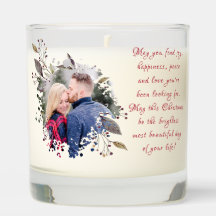 Custom Christmas Gift Scented Jar Candle