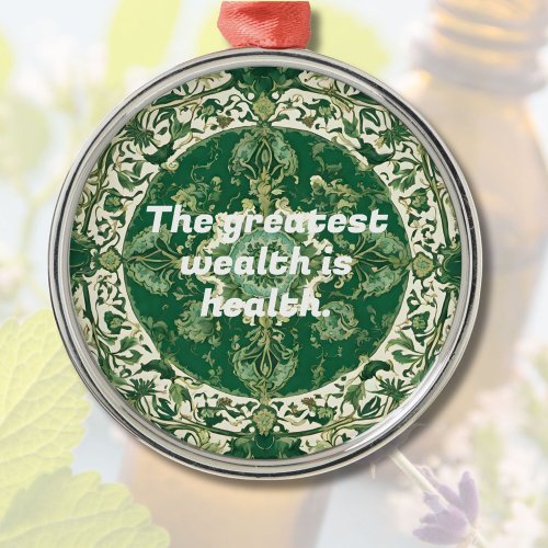 Custom Christmas Gifts for Physical Therapists Metal Ornament