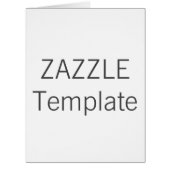 Custom Christmas Greeting Card 8.5 x 11" BIG LARGE (Front)