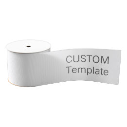 Custom Christmas GROSGRAIN Gift Wrapping Ribbon