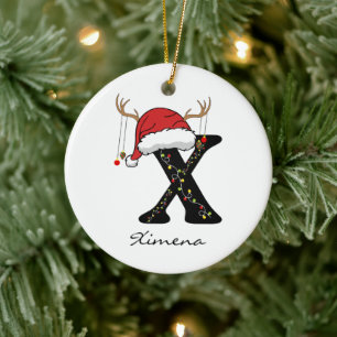 Custom Christmas Holiday Ornament for Mom & Dad