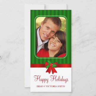 Custom Christmas Holiday Photo Cards