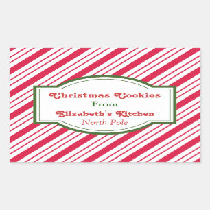 Custom Christmas Kitchen Stickers