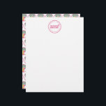 Custom Christmas Letterhead Design Pink<br><div class="desc">Bring charm and elegance to your holiday greetings with this personalized Christmas letterhead featuring a delightful pink design. This custom Christmas letterhead design is perfect for adding a unique and festive touch to your letters, invitations, and seasonal messages. Professionally designed and fully customizable, these editable Christmas letter templates make it...</div>