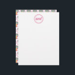Custom Christmas Letterhead Design Pink<br><div class="desc">Bring charm and elegance to your holiday greetings with this personalized Christmas letterhead featuring a delightful pink design. This custom Christmas letterhead design is perfect for adding a unique and festive touch to your letters, invitations, and seasonal messages. Professionally designed and fully customizable, these editable Christmas letter templates make it...</div>