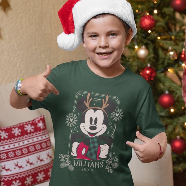 Custom Christmas Mickey Mouse T-Shirt (Creator Uploaded)