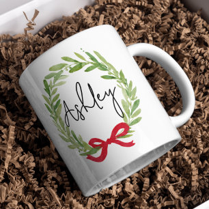 Custom Christmas Mug for Coworker, Bulk Family Mug