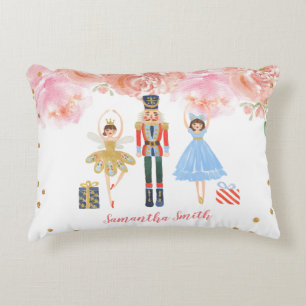 Custom Christmas Nutcracker Pillowcase Accent Pillow