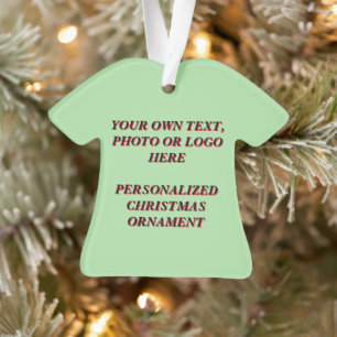 Custom Christmas Ornament - Create Your Own Design