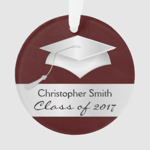 Custom Christmas Ornament - Graduation Photo Gift