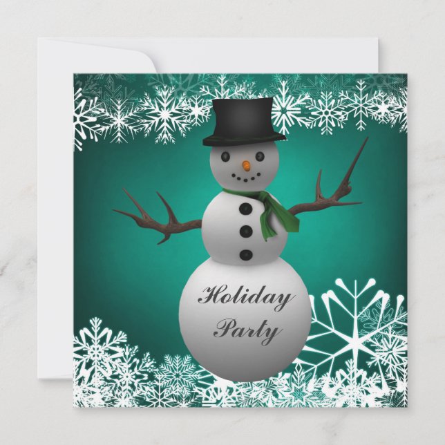 Custom Christmas Party Invitations (Front)