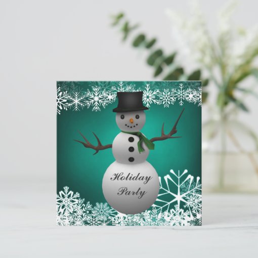 Custom Christmas Party Invitations | Zazzle