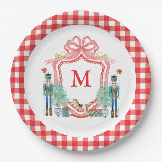 Custom Christmas Party Plates