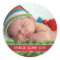 Custom Christmas Peace Love Joy Photo Sticker
