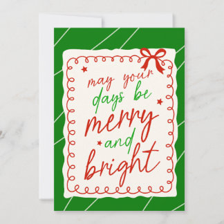 Custom Christmas Photo Greeting Card