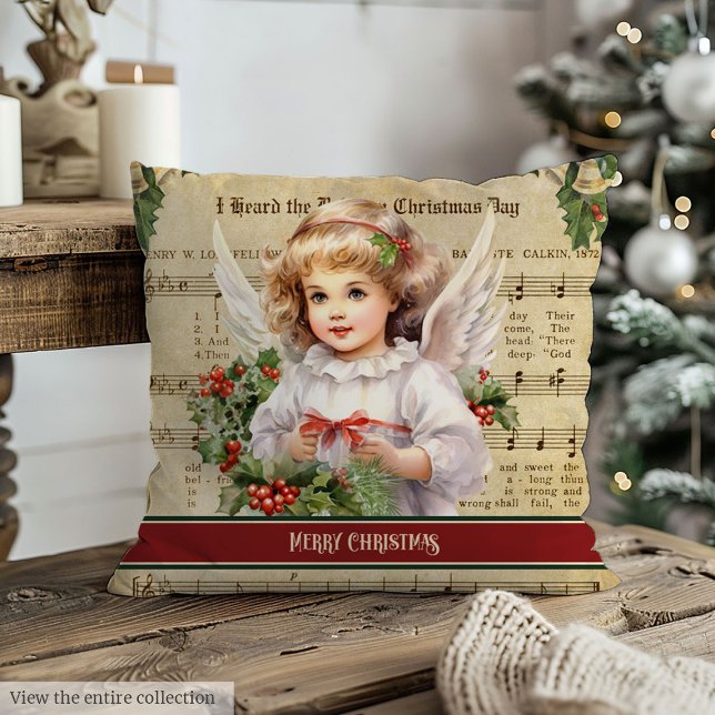 Custom Christmas Pillow Green Red Plaid Accent (Custom Christmas Pillow Green Red Plaid Accent)