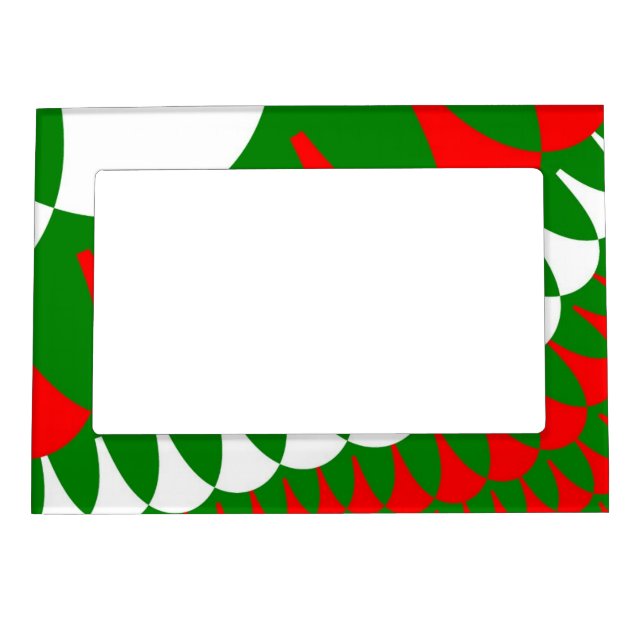 Custom Christmas Scales Picture Frame (Front)
