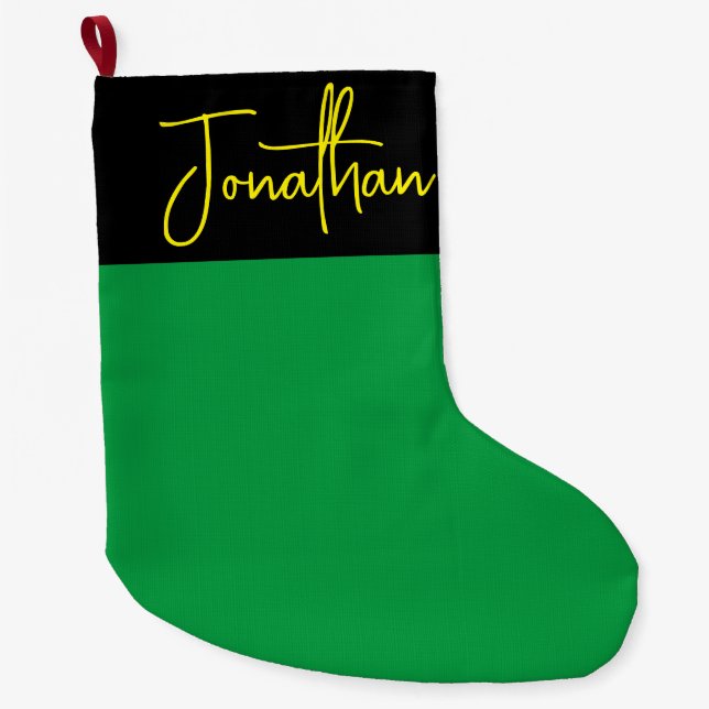 Custom Christmas Stocking - Photo Logo Personalize (Front)