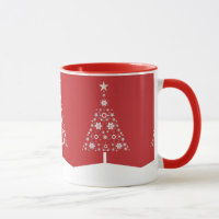 Custom Christmas Tree Mug