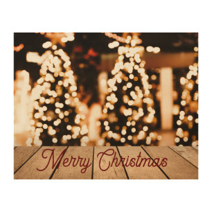 Custom Christmas Wood Wall Art