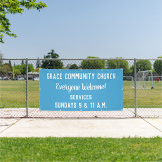 Custom Church Banner