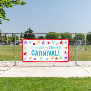 Custom Church Carnival Banner