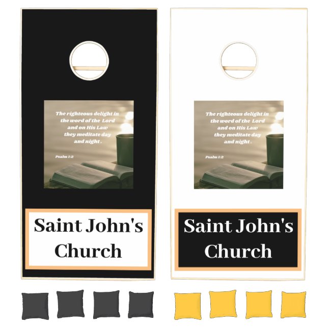 Custom Church  Cornhole Set (Set)