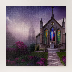 Custom Church Fantasy Art 03 jigsaw puzzle