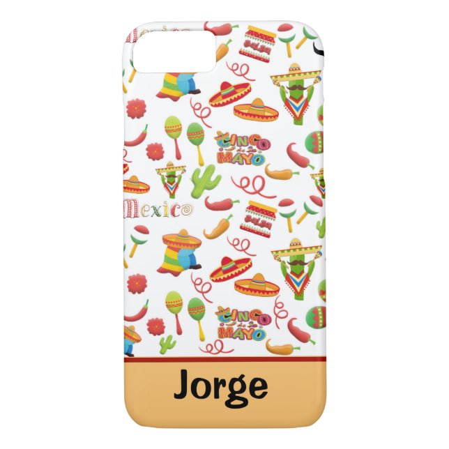 Custom Cinco De Mayo Phone Case (Back)