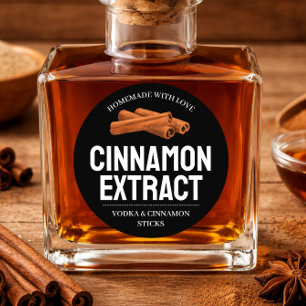 Custom Cinnamon Extract label CN102rd