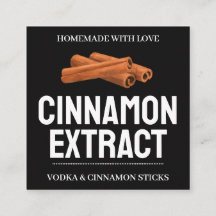 Custom Cinnamon Extract label VE011_01sqv2