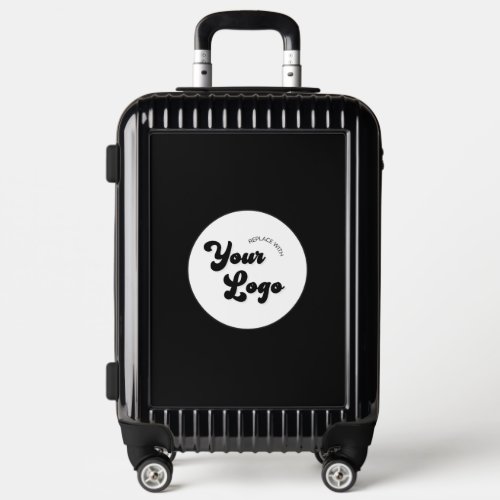 Custom Circle Business Logo Corporate Company Luggage