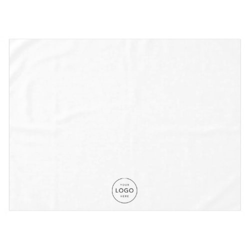 Custom Circle Logo Company Business Restaurant Tablecloth