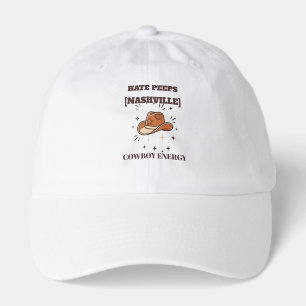 Custom City Hate Peeps Cowboy Hat
