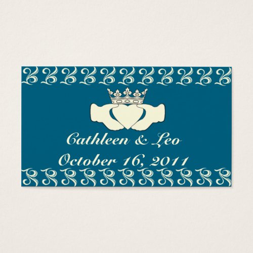 Custom Claddagh Business Card Template