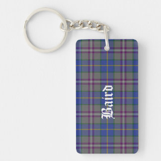 Custom Clan Baird Tartan Plaid Key Chain