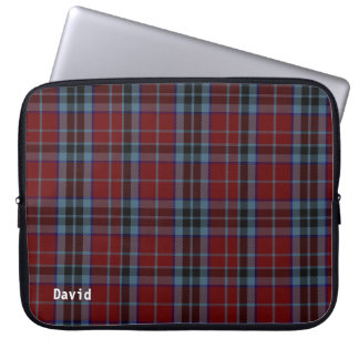 Custom Clan MacTavish Tartan Plaid LapTop Sleeve