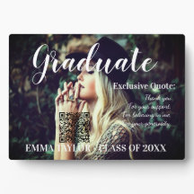 Custom Class of 2023 Photo Graduation Typography