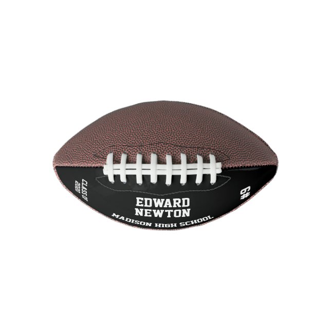 Custom Class of 20XX Graduate Football (Front)