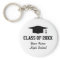 Custom class of graduation party favor keychains