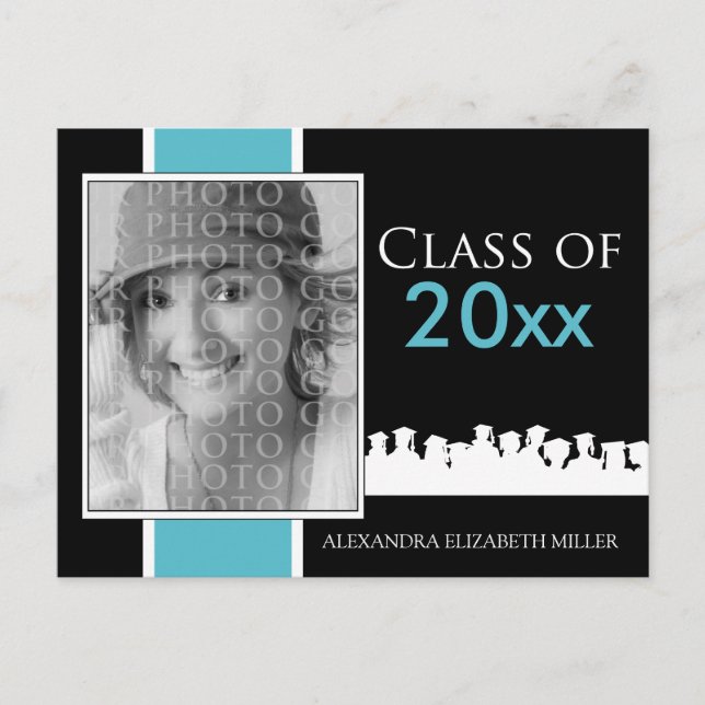 Custom Class of [YEAR] Graduation Announcement (Front)