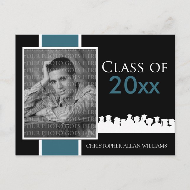 Custom Class of [YEAR] Graduation Announcement (Front)