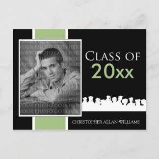 Custom Class of [YEAR] Graduation Announcement