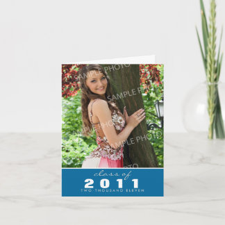 Custom Class of [YEAR] Graduation Announcement