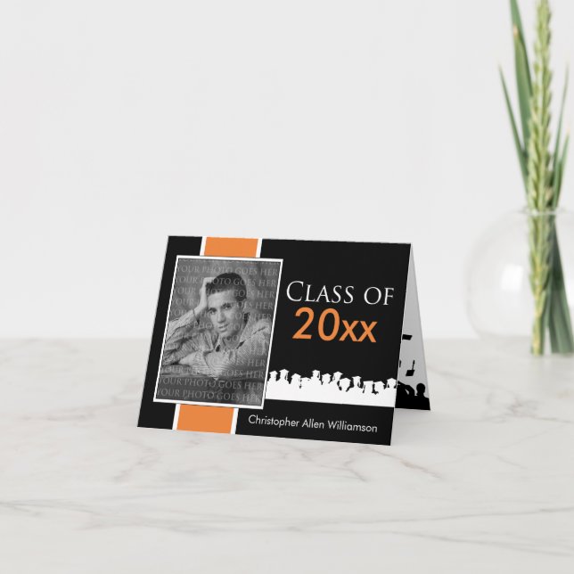 Custom Class of [YEAR] Graduation Announcement (Front)