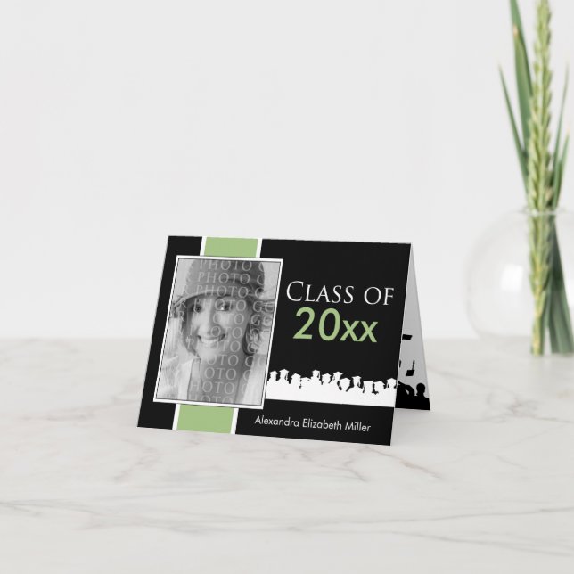 Custom Class of [YEAR] Graduation Announcement (Front)