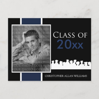 Custom Class of [YEAR] Graduation Announcement